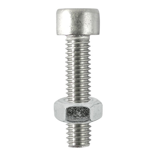 8 x TIMCO Cap Socket Screws DIN912 A2 Stainless Steel - M5 x 16