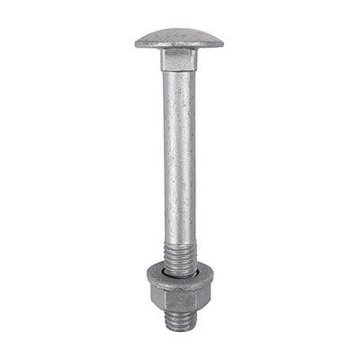 Carriage Bolt, Washer & Nut - Exterior Silver product image