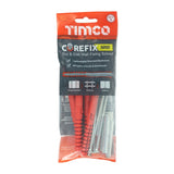 4 x TIMCO Corefix 120 Dot & Dab Wall Fixing - 5.0 x 120