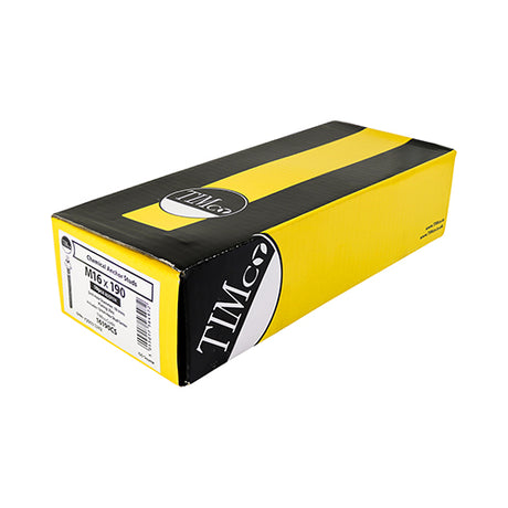 10 x TIMCO Chemical Anchor Studs Hot Dipped Galvanised - M16 x 190
