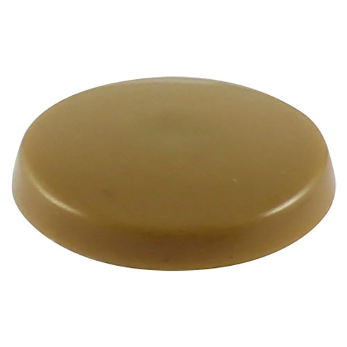100 x TIMCO Concrete Screw Cover Caps Light Oak - LIGHT OAK