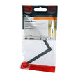 4 x TIMCO Corner Braces Silver - 65 x 65 x 16