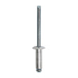 104 x TIMCO Dome Head Rivets Aluminium - 3.2 x 6