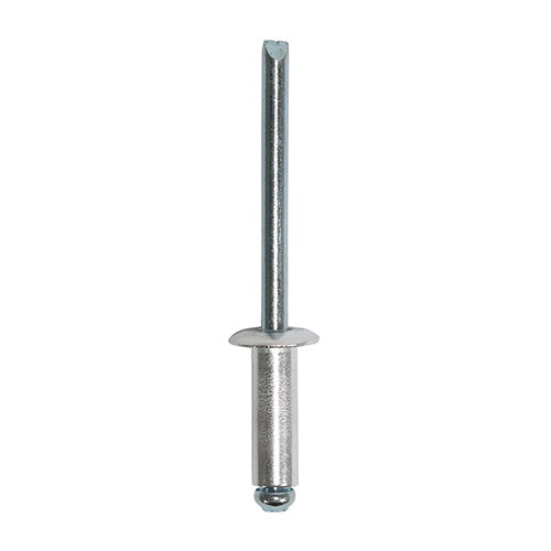 104 x TIMCO Dome Head Rivets Aluminium - 3.2 x 6