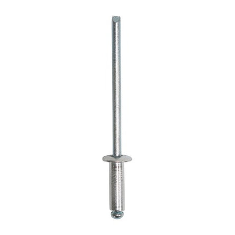 500 x TIMCO Rivets Dome Head Aluminium - 3.2 x 10