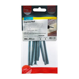 6 x TIMCO Express Nails Silver - 6.0 x 80