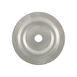 100 x TIMCO Large Metal Insulation Discs Silver - 70mm