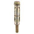 100 x TIMCO Shield Anchors Loose Bolt Gold - M6:10L