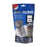 8 x TIMCO Multi-Fix Bolts Hex Head Exterior Silver - 10.0 x 150