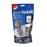 8 x TIMCO Multi-Fix Bolts Hex Head Exterior Silver - 12.0 x 100