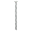 100 x TIMCO Concrete Screws Flat Countersunk Silver - 7.5 x 100