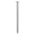 100 x TIMCO Concrete Screws Flat Countersunk Silver - 7.5 x 120