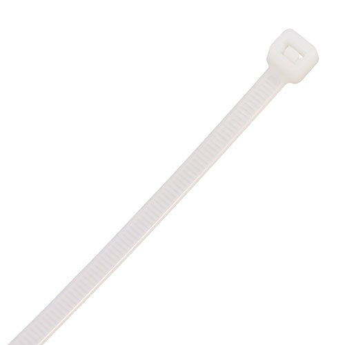 100 x TIMCO Cable Ties Natural - 2.5 x 100