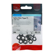 10 x TIMCO Nylon Insert Nuts Type T DIN985 A2 Stainless Steel - M8