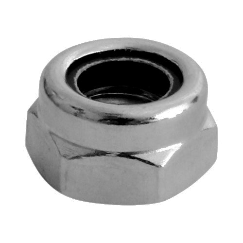 20 x TIMCO Nylon Insert Nuts Type T DIN985 A2 Stainless Steel - M5