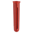 100 x TIMCO Red Plastic Plugs - 30mm