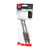 Pair of - TIMCO Shield Anchors Loose Bolt Gold - M10:75L (M10 x 135)