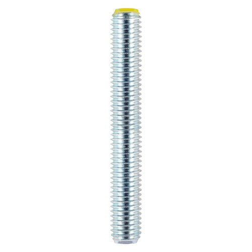 10 x TIMCO High Tensile Threaded Bars Grade 8.8 Silver - M6 x 1000