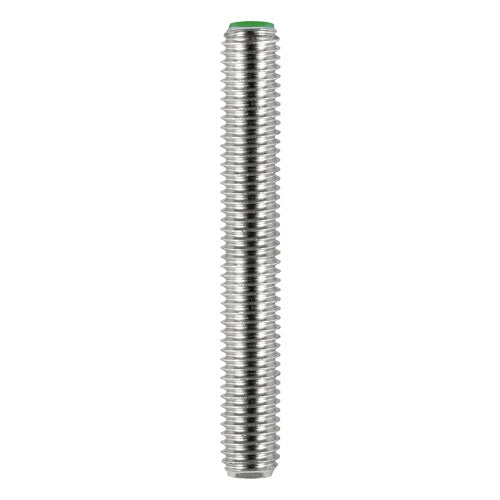 5 x TIMCO Threaded Bars A2 Stainless Steel - M6 x 1000