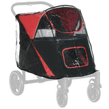 PawHut Rain Cover for Dog Pram, Stroller Buggy with Rear Entry