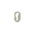 Forme Concealed Rose Euro Escutcheons Round - Satin Nickel - Pair