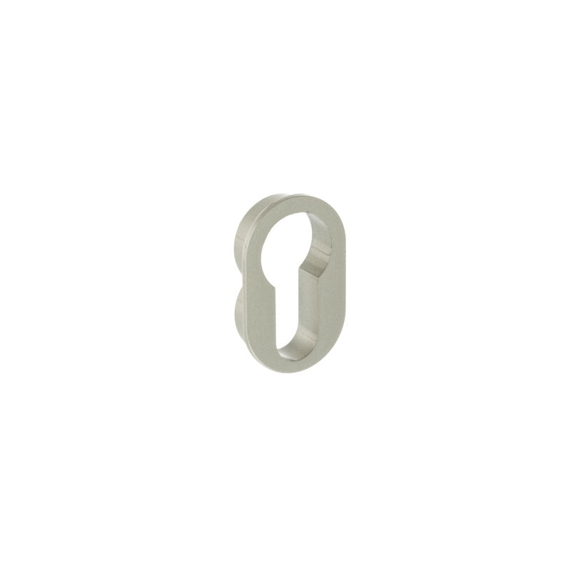 Forme Concealed Rose Euro Escutcheons Round - Satin Nickel - Pair