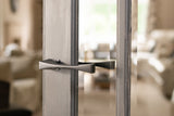 Forme Artemide Lever Door Handle on Concealed Square Rose - Matt Black - Set