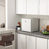 HOMCOM 35L Mini Freezer, -24 to -14 Temperature - White