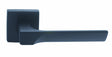 FLASH LEVER ON CONCEALED FIX SQUARE ROSE (BLACK) - BLACK - PAIR