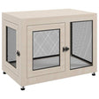 PawHut 2-in-1 Dog Cage & Side Table, with Two Doors, Cushion, for Large Dogs