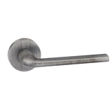 Forme Milly Lever Door Handle on Minimal Round Rose - Urban Graphite - Set