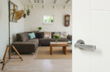 LIMITED EDITION Forme Asti Lever Door Handle on Minimal Round Rose - Urban Graphite - Set