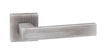 Forme Asti Lever Door Handle on Minimal Square Rose - Urban Graphite - Set