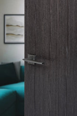 Forme Boston Lever Door Handle on Minimal Square Rose - Urban Graphite - Set