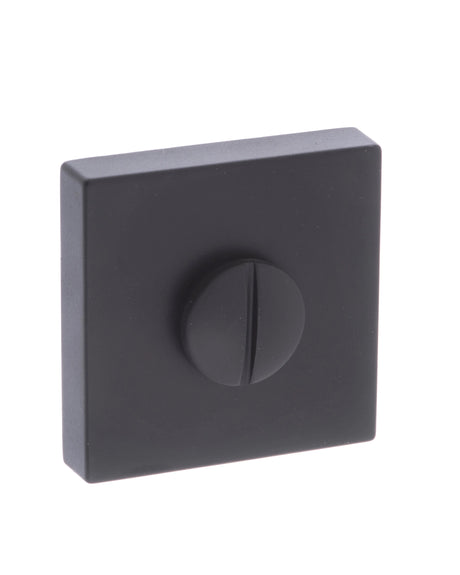 CleanTouch Anti-Bac WC Turn and Release on Minimal Square Rose - Matt Black - Each