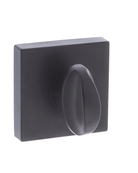 CleanTouch Anti-Bac WC Turn and Release on Minimal Square Rose - Matt Black - Each