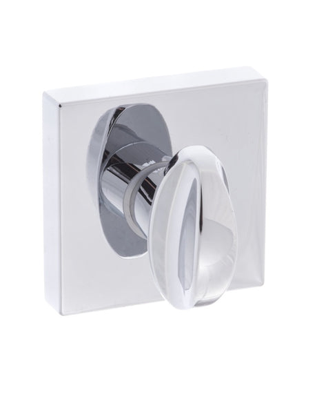 Forme WC Turn and Release on Minimal Square Rose - Polished Chrome - Each