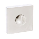 Forme WC Turn and Release on Minimal Square Rose - Polished Nickel - Each