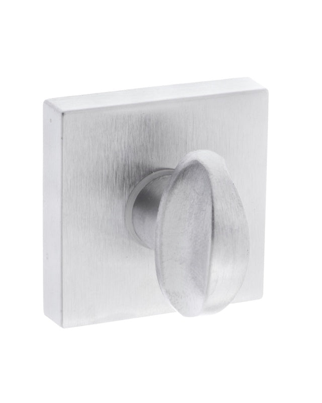 Forme WC Turn and Release on Minimal Square Rose - Satin Chrome - Each