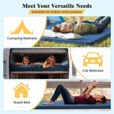 Indoor outdoor Foldable Camping Mattress High density foam Cushion-Navy
