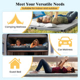 Indoor outdoor Foldable Camping Mattress High density foam Cushion-Grey