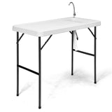 Folding Portable Fish Hunting Cleaning Cutting Table
