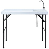 Folding Portable Fish Hunting Cleaning Cutting Table