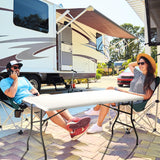 Folding tourist catering garden table