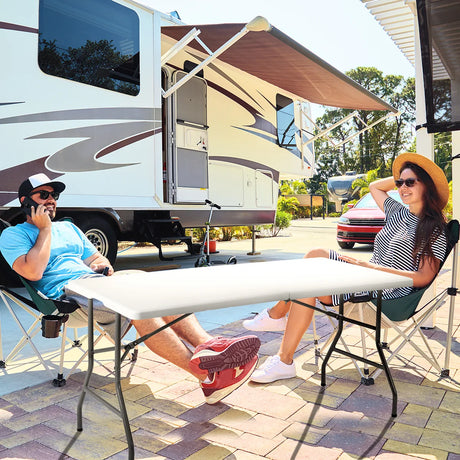 Folding tourist catering garden table