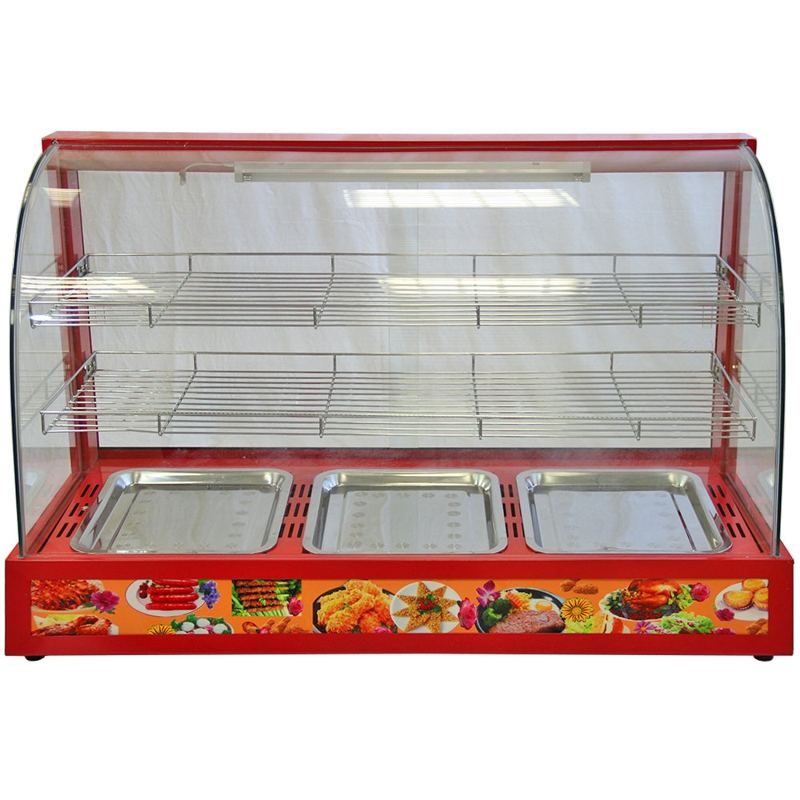 KuKoo 90cm Wide Glass Food Warmer