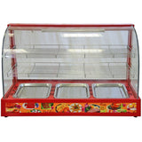 KuKoo 90cm Wide Glass Food Warmer