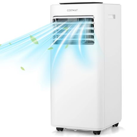 7000/9000 BTU 4-in-1 Portable AC Unit with Remote and App Control-9000 BTU