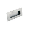 102 X 50MM - FLUSH PULL - RECTANGULAR_x005F

_x005F
 - SATIN STAINLESS STEEL - EACH