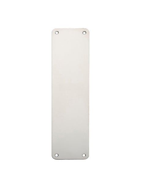300 X 75MM - FINGER PLATE - PLAIN_x005F
 - BRIGHT STAINLESS STEEL - EACH